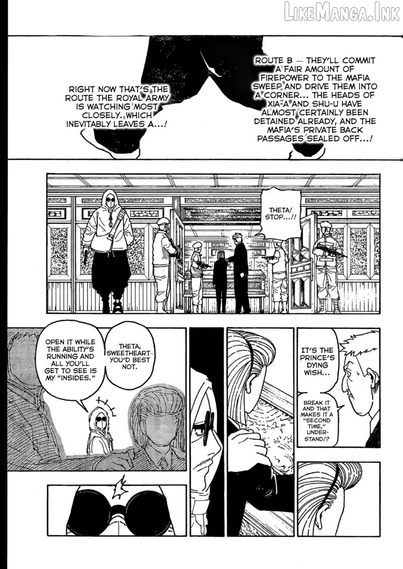 Hunter x Hunter, Chapter 418 image 17